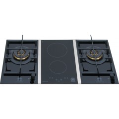 La Germania P95 2CV LAG VN GN Εστία Αερίου & Ρεύματος Αυτόνομη 91.5x50.5cm